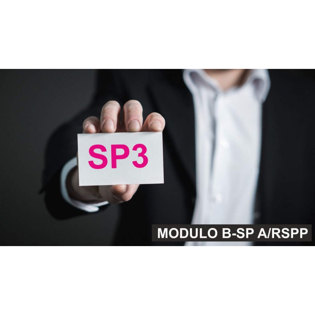 CORSO DI FORMAZIONE MODULO B-SP3: CORSO RSPP E ASPP - ACCORDO STATO REGIONI DEL 7/7/16 (SETTORE ATECO Q) SANITA- ANCHE PER AGGIORNAMENTO ASPP E RSPP  - di 12 ore – corso in Aula – Per informazioni su Date e Location di svolgimento Numero Verde 800-089590