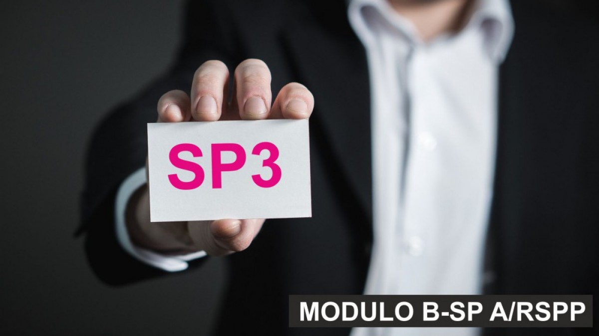 CORSO DI FORMAZIONE MODULO B-SP3: CORSO RSPP E ASPP - ACCORDO STATO REGIONI DEL 7/7/16 (SETTORE ATECO Q) SANITA- ANCHE PER AGGIORNAMENTO ASPP E RSPP  - di 12 ore – corso in Aula – Per informazioni su Date e Location di svolgimento Numero Verde 800-089590