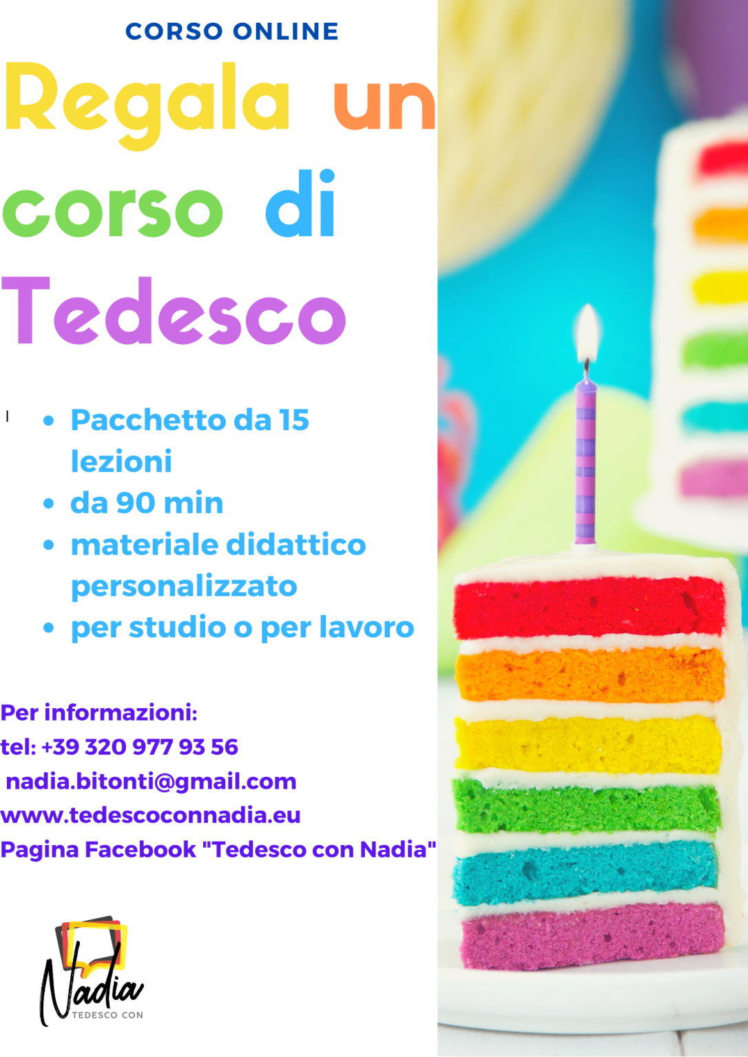 Regala un corso di Tedesco online