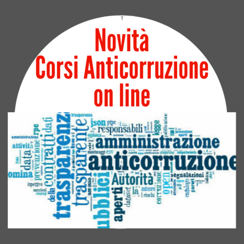 CORSI ANTICORRUZIONE ON LINE - - Per Informazioni Numero Verde 800-089590